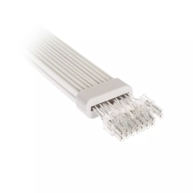 Cable de extensión PCI-E 8-Pin Kolink Umbra Radiant ARGB — doble 2× 8-Pin, extensión con funda para alimentación de GPU