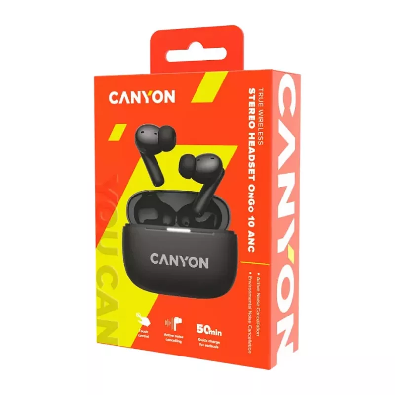 Auriculares con micrófono Canyon CNS-TWS10B