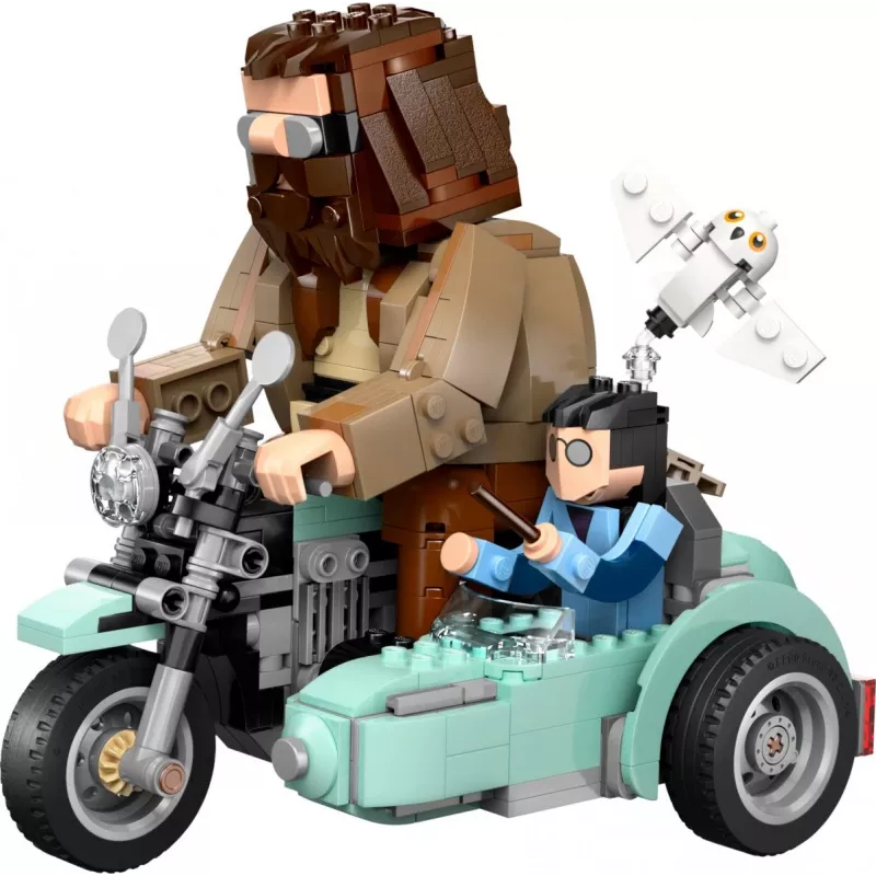 LEGO HARRY POTTER 76443 Paseo en moto de Hagrid y Harry