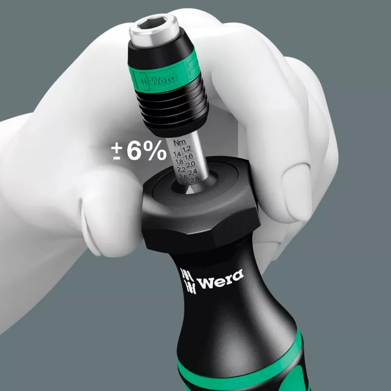 Wera 7440/41 Kraftform juego de destornilladores dinamométricos, 0,3-3,0 Nm, 26 piezas