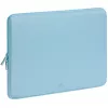 Funda para portátil Rivacase Riva Szuzuka 15,6 pulgadas Azul pastel, funda protectora acolchada