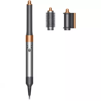 Multistyler Dyson Airwrap Origin Warm Copper Nickel — multistyler, 1300 W, 3 niveles de calor/velocidad, base 360°, cable de 2,675 m