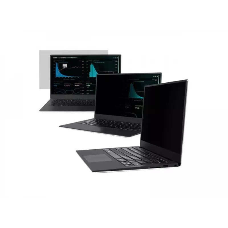 NATEC Owl NFP-2118 filtro de privacidad para monitores de 27 pulgadas (68,6 cm) 16:9, 598×337 mm, antirreflejos, negro