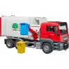 Bruder Man camión de basura de carga lateral 2-4 - edad 5-7