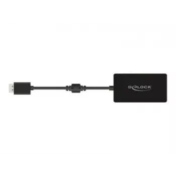 DeLOCK 0,16 m DisplayPort/VGA+HDMI+DVI VGA (D-Sub)+ HDMI + DVI negro