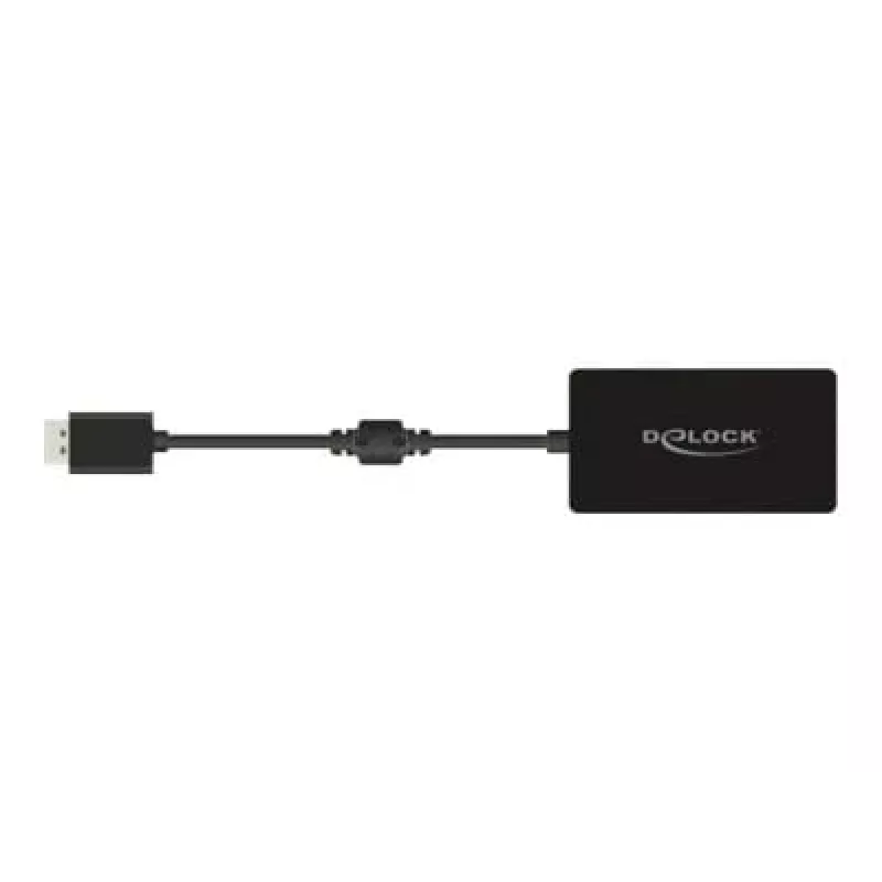 DeLOCK 0,16 m DisplayPort/VGA+HDMI+DVI VGA (D-Sub)+ HDMI + DVI negro