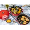 Staub La Cocotte Olla de hierro fundido redonda – SET 3-TEILIGES