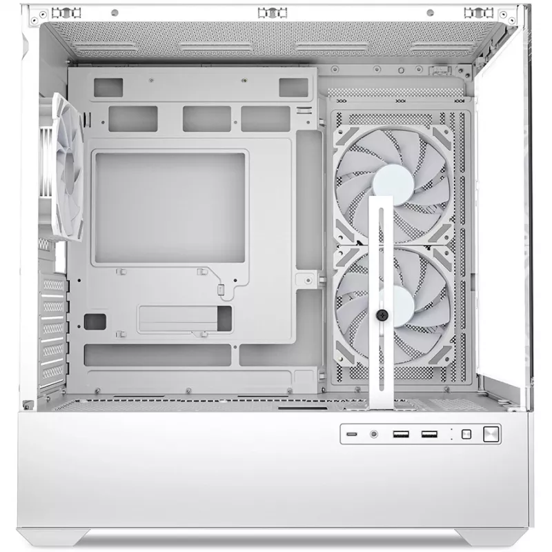 Caja de PC Sharkoon MK6 RGB Midi Tower Blanca