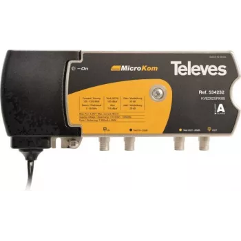 Televes amplificador BK KVE2025RK85 20/25dB con RK 5-85MHz 20dB 1 (KVE2025RK85)