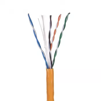 Cable de red Lanberg LCU6-10CC-0305-O U/UTP 305 m naranja