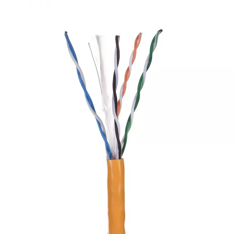 Cable de red Lanberg LCU6-10CC-0305-O U/UTP 305 m naranja