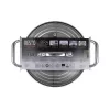 Resto utensilios de cocina Libra 4,6 L redondo acero inoxidable
