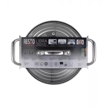 Resto Kitchenware Libra 4,6 l redonda acero inoxidable