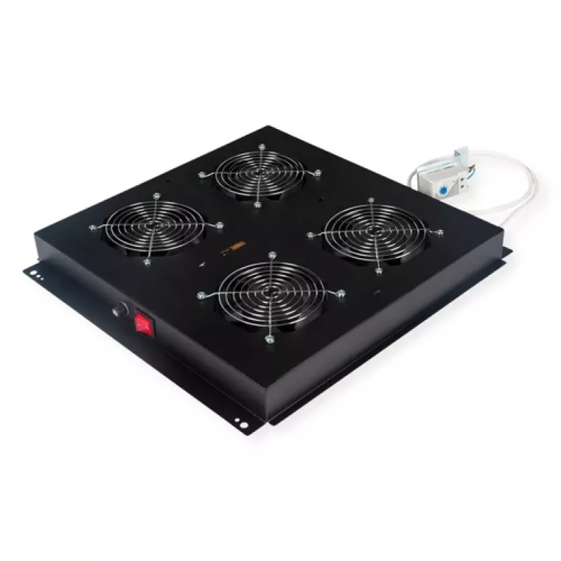 Unidad de flujo de aire ROLINE 19IN unidad de ventilador superior 4 Airflow negra – ROLINE 26.21.0246