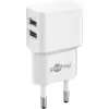 Goobay 44985 cable para móvil blanco