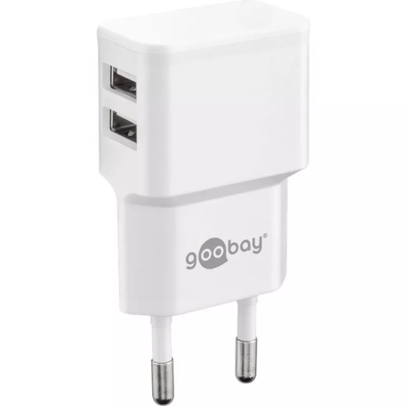 Goobay 44985 cable para móvil blanco