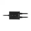 Cable serie DeLOCK 63950 USB 2.0 Type-A 2 x RS-232 DB9 negro 0,6 m