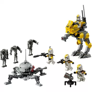 LEGO Star Wars set 327th Star Corps Clone Troopers Battle 75431 — 258 piezas, 7 minifiguras, edad 7+