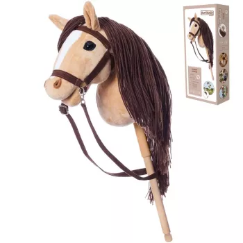 Caballo de palo HOPPIHORSE Hobby Horse A3 beige
