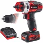 Einhell TE-CD 1. Diseño del producto: taladro de mano, tipo de portabrocas: sin llave. Número de velocidades: 2, 20, velocidad de giro en vacío (máx.): 1400 rpm, taladr