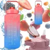 Extralink Botella de motivación, 2000 ml, rojo-azul, BUT-994