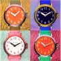 Reloj NeXtime 8158 Time Zones, 43x43,4 cm, pared, multicolor