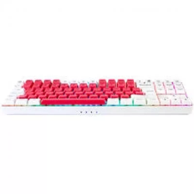 Teclado gaming GAMIAC TKL90G, Kailh azul - blanco/rojo