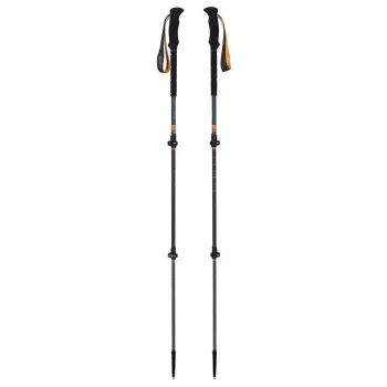 Bastones de esquí de montaña Viking Kangri 610/24/7881/0854/UNI — ajustables, gris/naranja