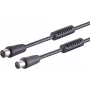 Cable coaxial de antena ShiverPeaks 80203-128S 100 dB con filtro apantallado