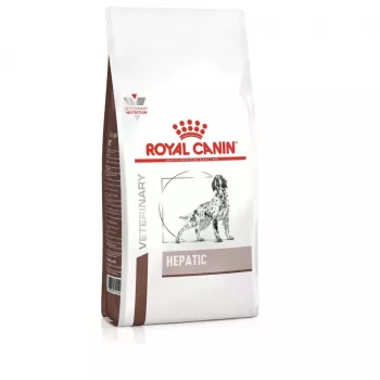 Comida seca para perros Royal Canin Hepatic 1,5 kg — perros adultos, dieta veterinaria para enfermedades hepáticas, sin gluten, sabor carne