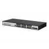 Switch gestionado Extralink Chiron Pro 24x RJ45 1000Mb/s PoE 4x SFP+ L3 370W
