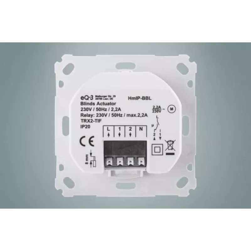 EQ3-AG HmIP-BBL Accesorio electrónico por radio para persiana veneciana/persiana enrollable Blanco (151333A0)