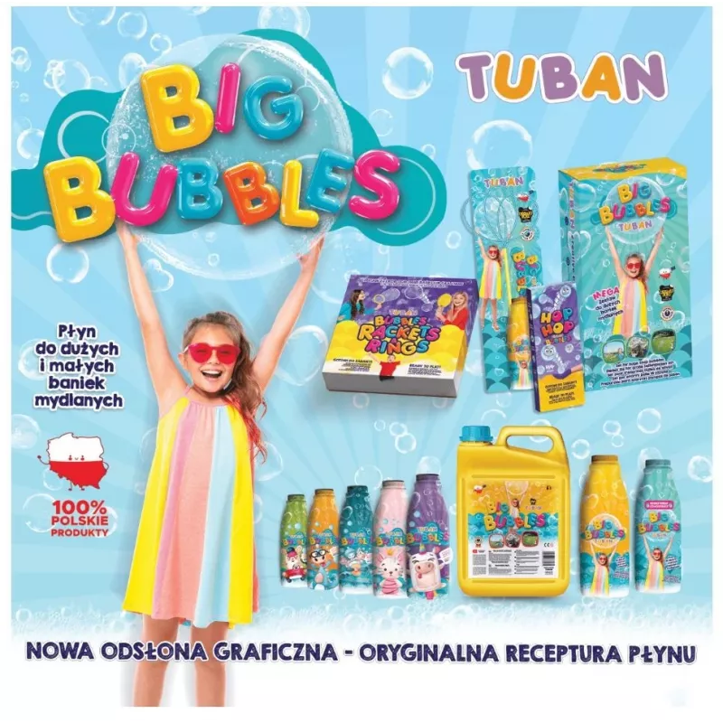 Set de pompas Tuban DISPLAY SMALL SOAP BUBBLES MIX 36 UDS. x 60 ml