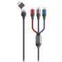 Cable USB 2GO 797361 1,2 m USB-A/USB-C USB-C/Micro-USB-B/Lightning