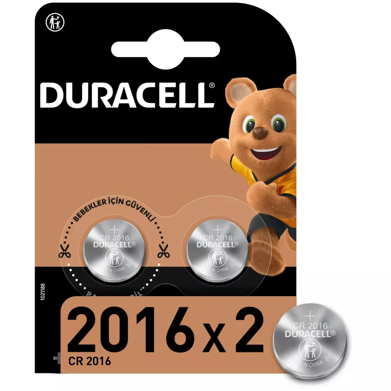 Duracell Pila de un solo uso 2016 CR2016 litio