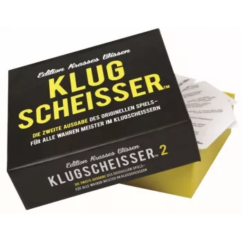 Klugscheisser 2 Schwarz Edition - Edition krasses Wissen, juego de fiesta