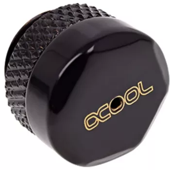 Alphacool Eiszapfen Válvula de alivio de presión G1/4 - Negro profundo (17361)