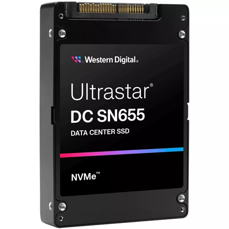 Western Digital Ultrastar DC SN655 15,3 TB PCI Express 4.0 NVMe TLC 3D NAND SE (0TS2460)