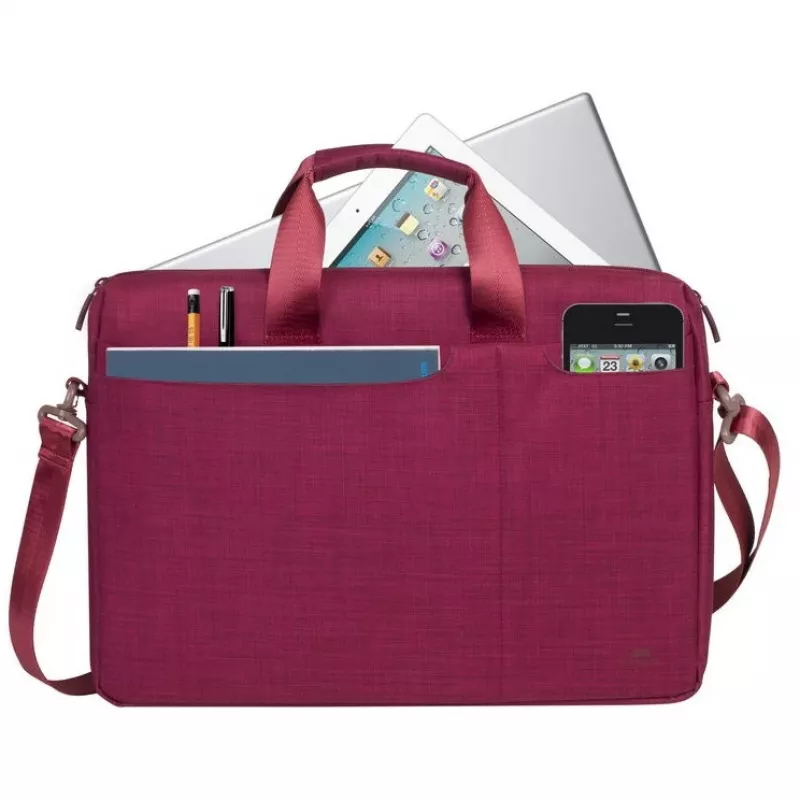 Maletín Rivacase 8335 39,6 cm (15,6 inch) Rojo