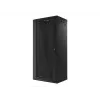 Armario de pared Lanberg 19'' desmontado plano pack 27U/600x450mm negro