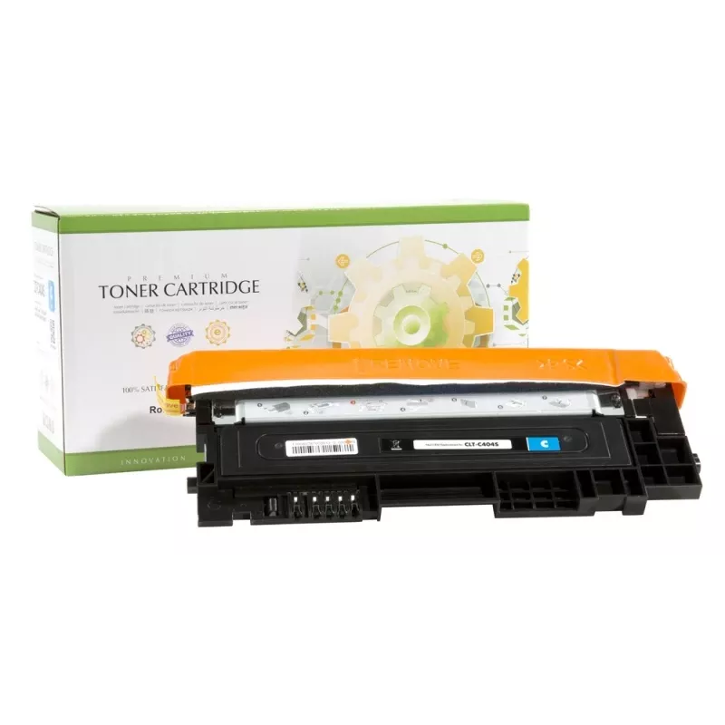Compatible Static-Control Samsung CLT-C404S/ELS cian, 1000 páginas (ST966A)