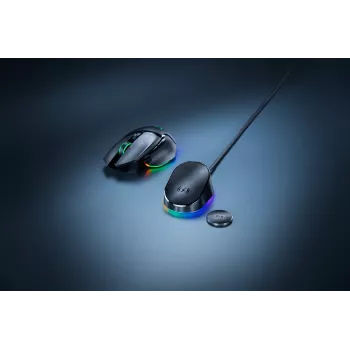 Base para ratón Razer Mouse Dock Pro con puck de carga inalámbrica