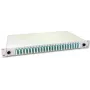 Lightwin Caja de Empalme de Fibra Óptica, 96 Fibras, 24x QLC Multimodo, 50/125µm OM3 Pigtail Cajas de Empalme (SPBOX 96G50 OM3 QLC)