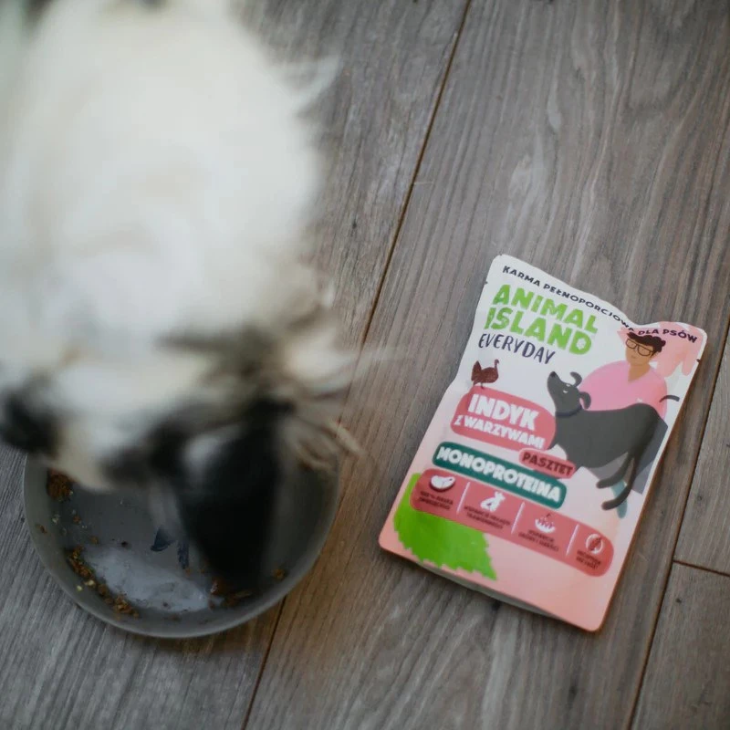 ANIMAL ISLAND Monoproteico pavo para perros 300g