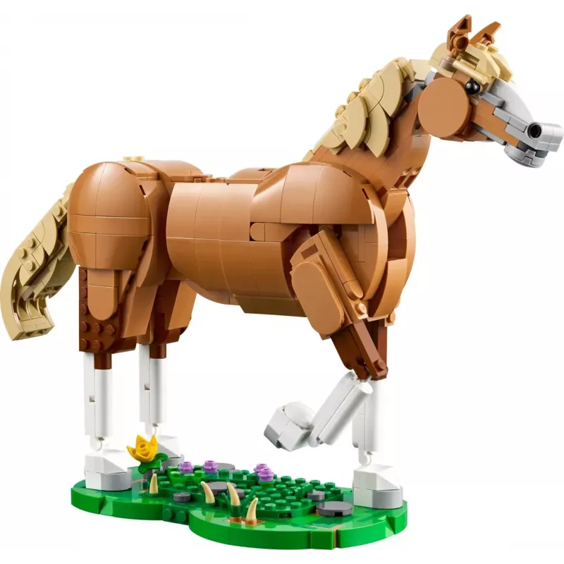 Juguete de construcción LEGO Creator 3 en 1 Caballo majestuoso 31166 – 685 piezas, a partir de 9 años, tamaño del modelo 80×240×230 mm