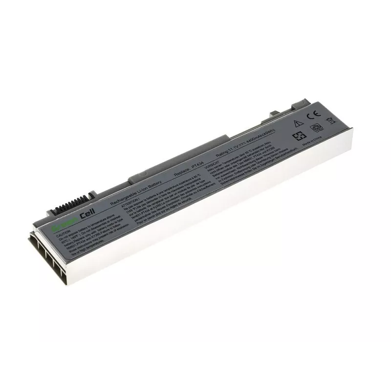 Batería para portátil Green Cell DE09 para DELL Latitude E6400 E6410 E6500, Li-Ion 4400 mAh, 11,1 V, 6 celdas, plateado
