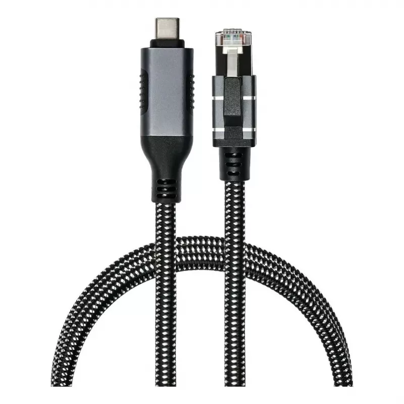 Good Connections cable Ethernet USB-C RJ45, antracita, 2,0 m