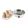 Huevera Adler AD 4459 — capacidad para 7 huevos, 450 W, blanca, control por botones, señal de listo