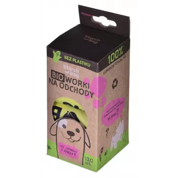 STARCH BAG - Bolsas para excrementos de perro - 8 x 15