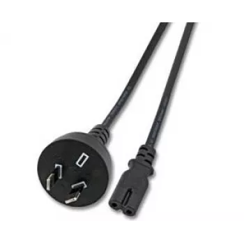 Microconnect PE030718AUSTRALIA Cable de alimentación negro 1,8 m conector hembra C7